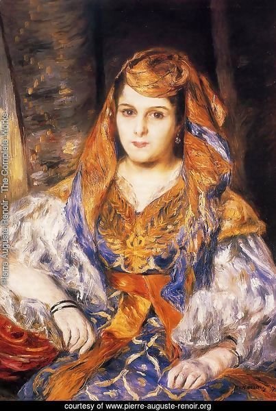 Madame Stora In Algerian Dress
