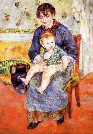 Pierre Auguste Renoir - Mother And Child