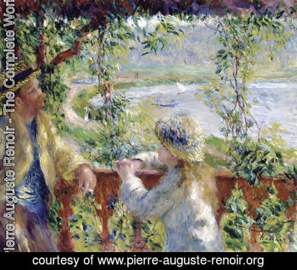 Pierre Auguste Renoir - Near The Lake