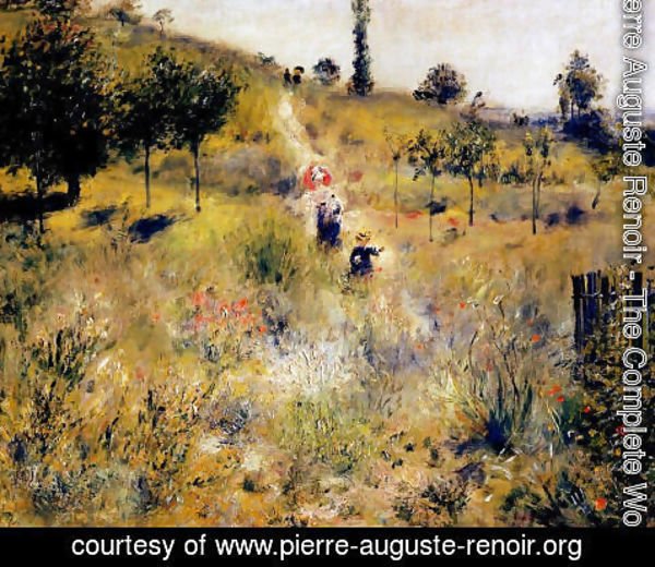 Pierre Auguste Renoir - Path Leading Through Tall Grass