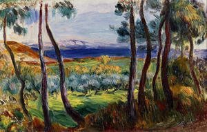 Pierre Auguste Renoir - Pines In The Vicinity Of Cagnes