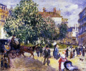 Pierre Auguste Renoir - Place De La Trinite  Paris 2