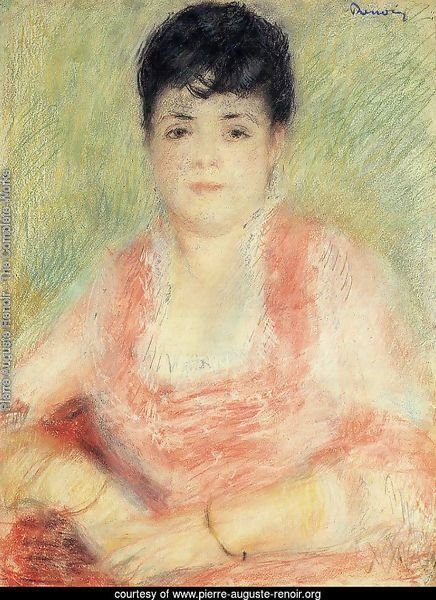 Portrait In A Pink Dress