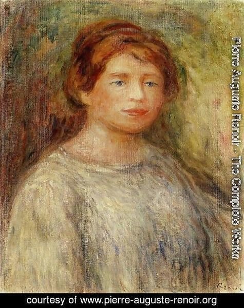 Pierre Auguste Renoir - Portrait Of A Woman4