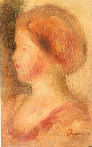 Pierre Auguste Renoir - Portrait Of A Young Girl2