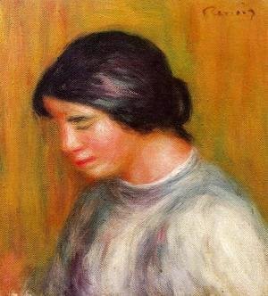 Pierre Auguste Renoir - Portrait Of A Young Girl4