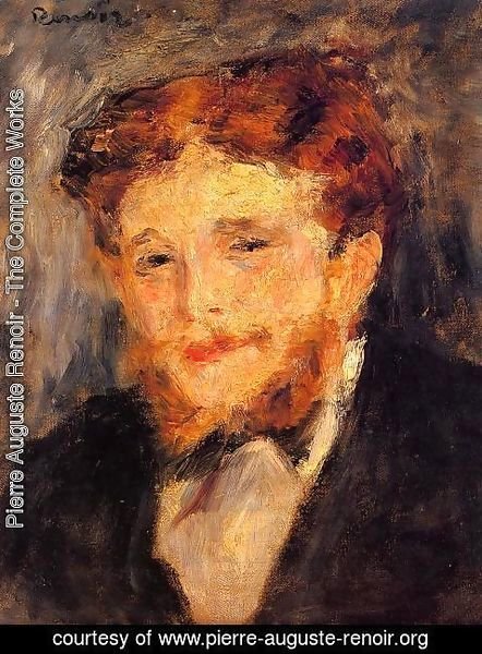 Pierre Auguste Renoir - Portrait Of Eugene Pierre Lestringuez