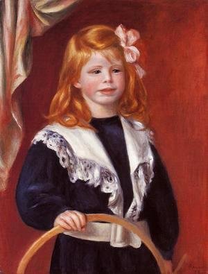Portrait Of Jean Renoir Aka Child With A Hoop