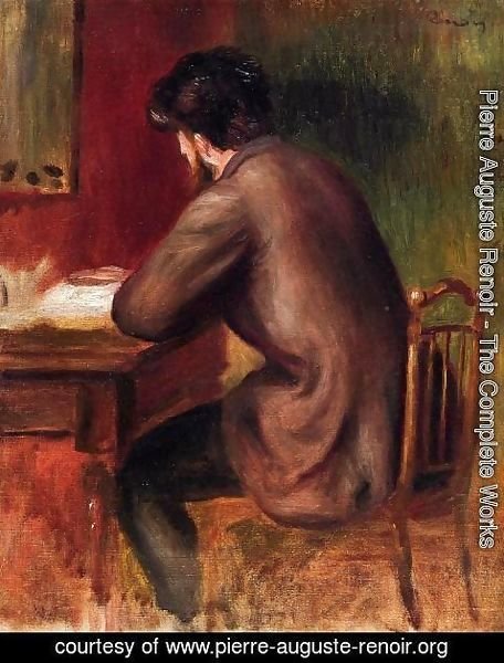 Pierre Auguste Renoir - Posthumous Portrait Of Frederic Bazille