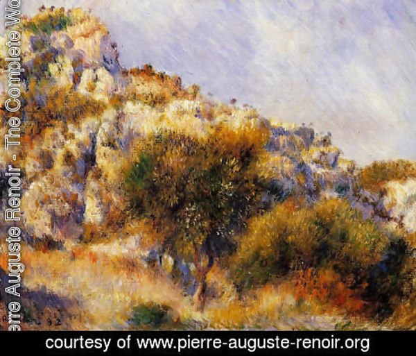 Pierre Auguste Renoir - Rocks At L Estaque