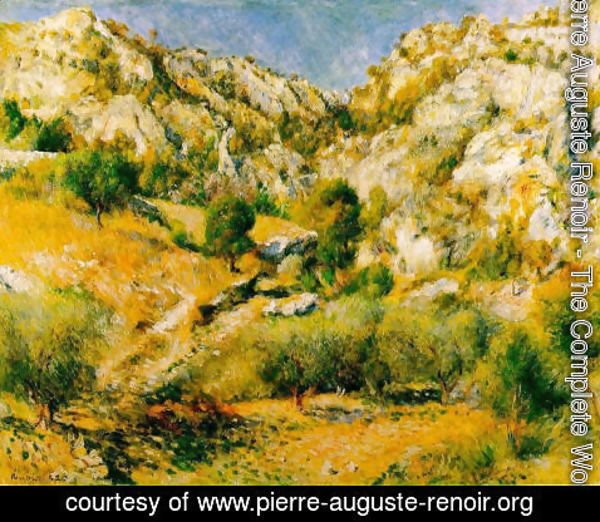 Pierre Auguste Renoir - Rocky Craggs At L Estaque