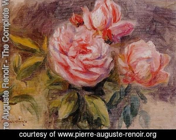 Pierre Auguste Renoir - Roses2