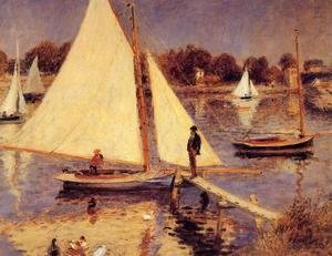 Pierre Auguste Renoir - Sailboats At Argenteuil