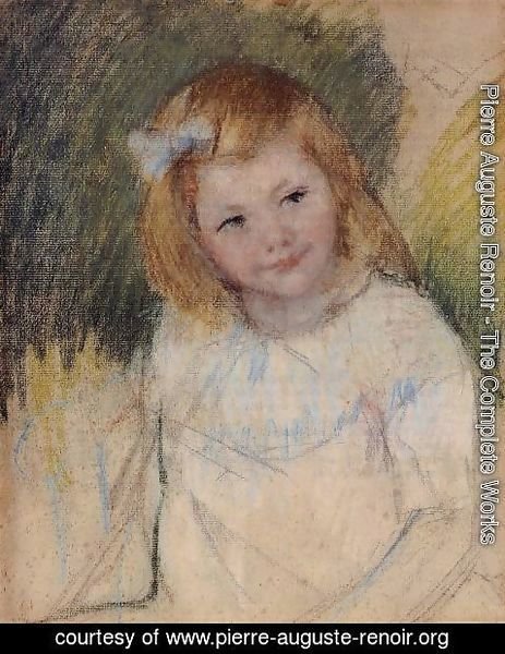 Pierre Auguste Renoir - Sara Looking To The Right