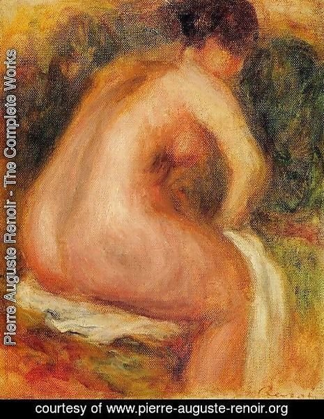 Pierre Auguste Renoir - Seated Female Nude