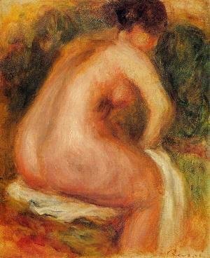 Pierre Auguste Renoir - Seated Female Nude