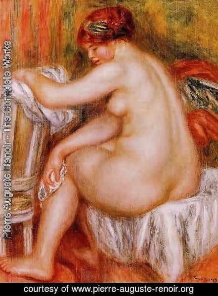 Pierre Auguste Renoir - Seated Nude