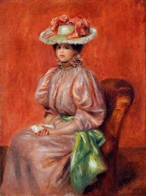 Pierre Auguste Renoir - Seated Woman