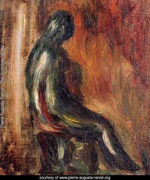 Study Of A Statuette By Maillol