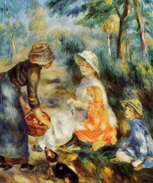 Pierre Auguste Renoir - The Apple Seller