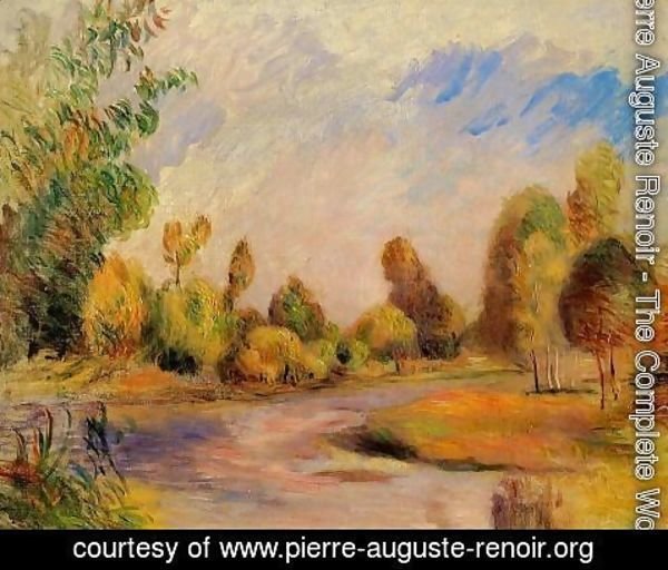 Pierre Auguste Renoir - The Banks Of The River