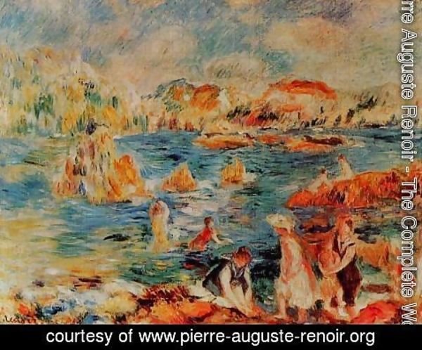 Pierre Auguste Renoir - The Beach At Guernsey