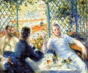 Pierre Auguste Renoir - The Canoeists Luncheon