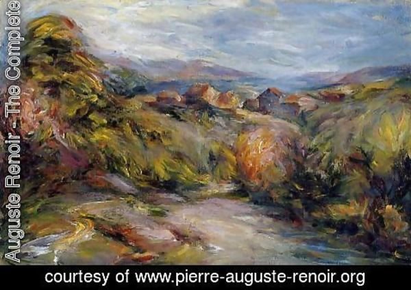 Pierre Auguste Renoir - The Hills Of Cagnes