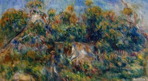 Pierre Auguste Renoir - The Painter Taking A Stroll At Cagnes
