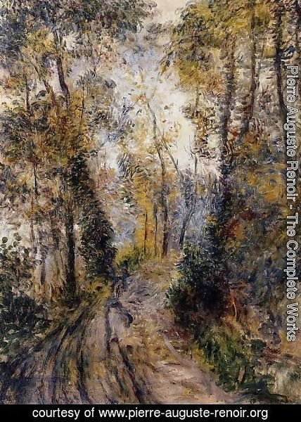 Pierre Auguste Renoir - The Path Through The Forest
