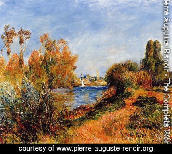 Pierre Auguste Renoir - The Seine At Argenteuil