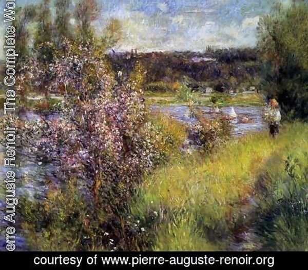 Pierre Auguste Renoir - The Seine At Chatou