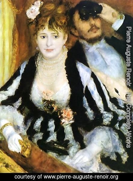 Pierre Auguste Renoir - The Theater Box2