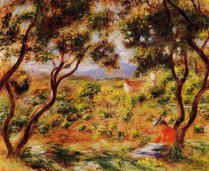Pierre Auguste Renoir - The Vineyards Of Cagnes