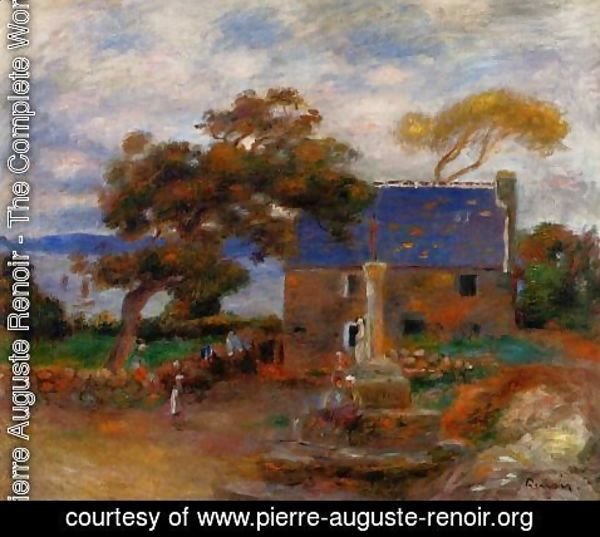 Pierre Auguste Renoir - Treboul  Near Douardenez  Brittany
