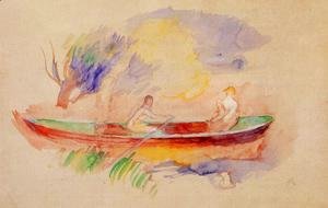 Pierre Auguste Renoir - Two Women In A Rowboat