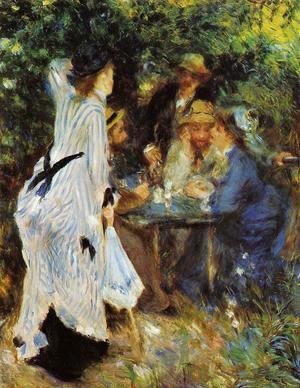 Pierre Auguste Renoir - Under The Arbor At The Moulin De La Galette