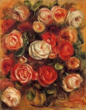 Pierre Auguste Renoir - Vase Of Roses2