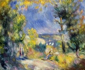 Pierre Auguste Renoir - View Close To Antibes