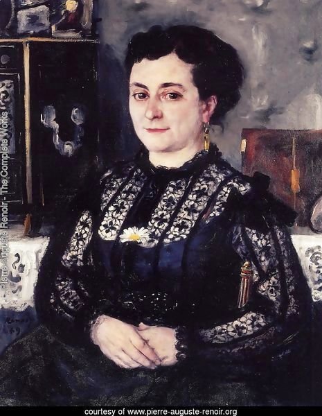 Woman In A Lace Blouse