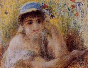 Woman In A Straw Hat2