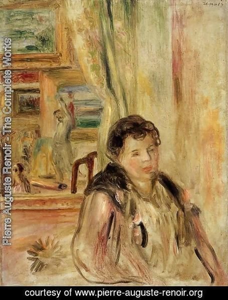 Pierre Auguste Renoir - Woman In An Interior2