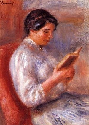 Pierre Auguste Renoir - Woman Reading2