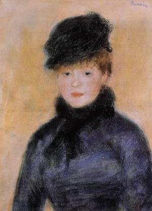 Pierre Auguste Renoir - Woman With A Blue Blouse
