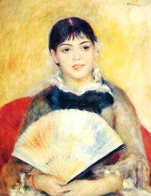 Pierre Auguste Renoir - Woman With A Fan2