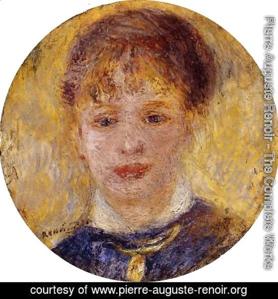 Pierre Auguste Renoir - Womans Head