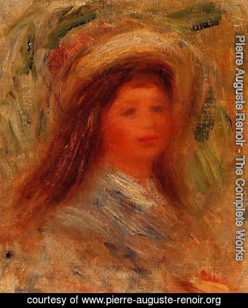Pierre Auguste Renoir - Womans Head3