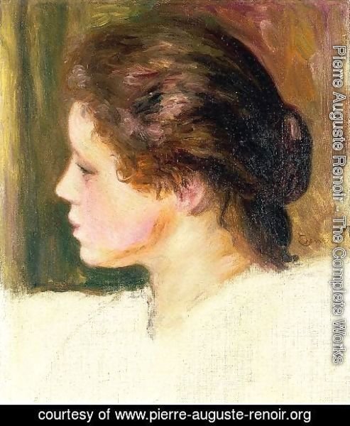 Pierre Auguste Renoir - Womans Head9