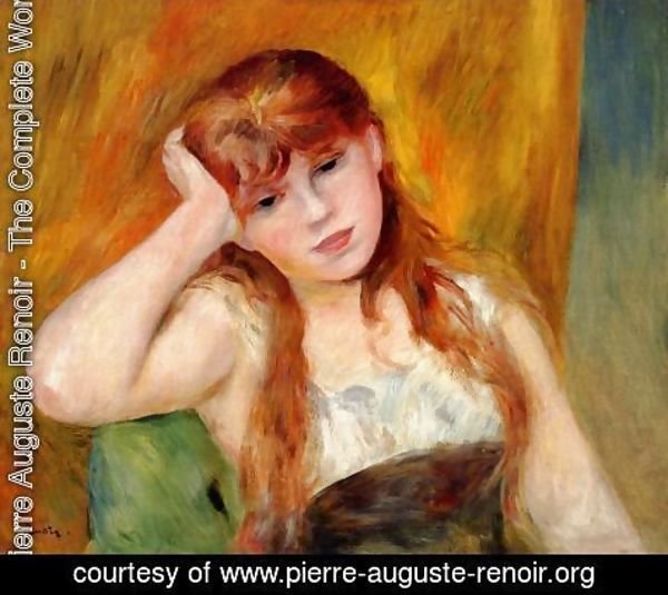 Pierre Auguste Renoir - Young Blond Woman