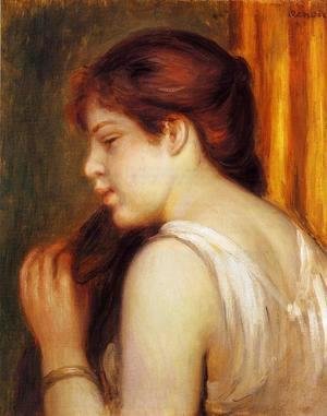 Pierre Auguste Renoir - Young Girl Combing Her Hair
